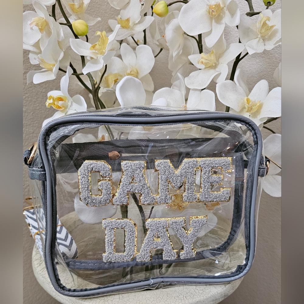 Clear 'Game Day' Stadium Approved Crossbody Bag NWOT - Picture 12 of 12